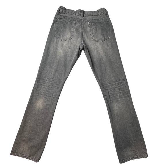 Gap Jeans Mens 31x32 Dark Grey Premium Straight Fit Denim Stretch Casual Pants - Picture 2 of 12